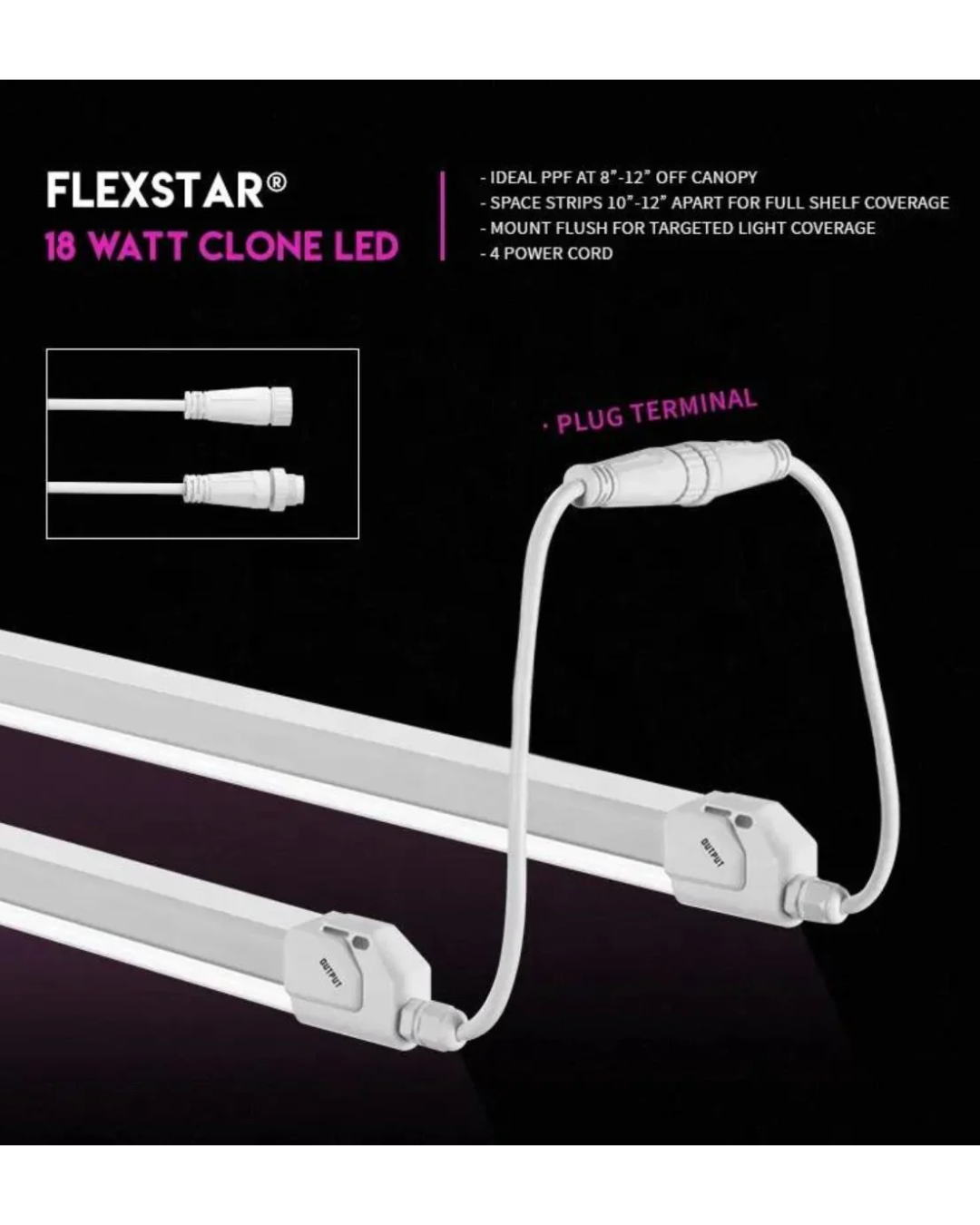 Flexstar Clone LED 18W 120-277V (2pcs/case)