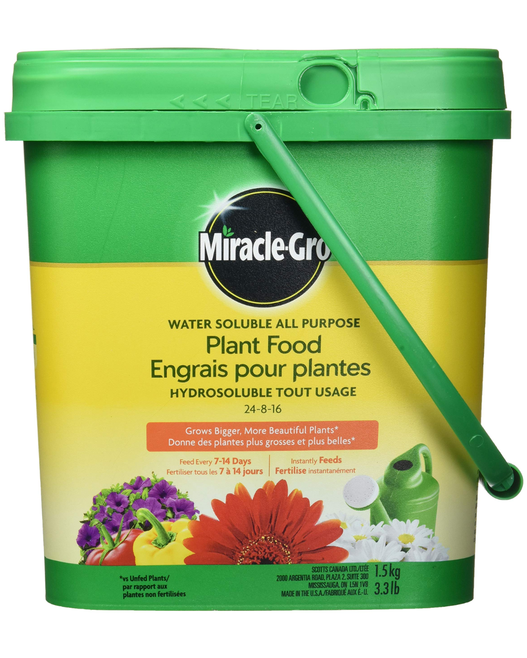 Miracle-Gro® Water Soluble All Purpose Plant Food 24-8-16