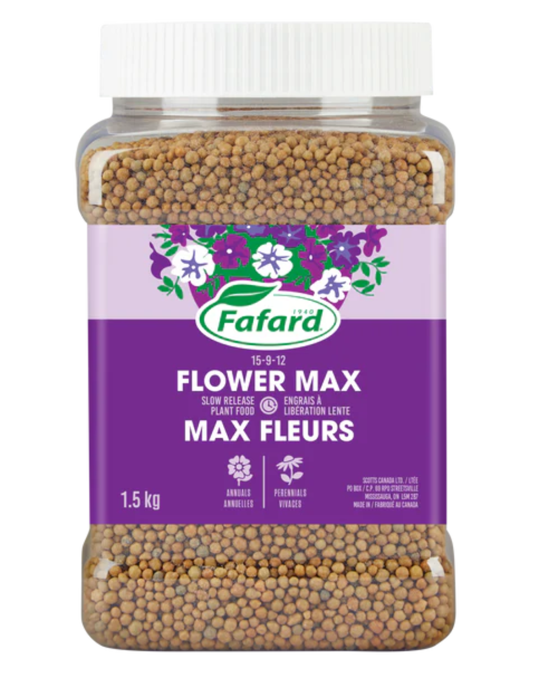 Flower Max Bloom Fertilizer 15-9-12 (1.5 kg)