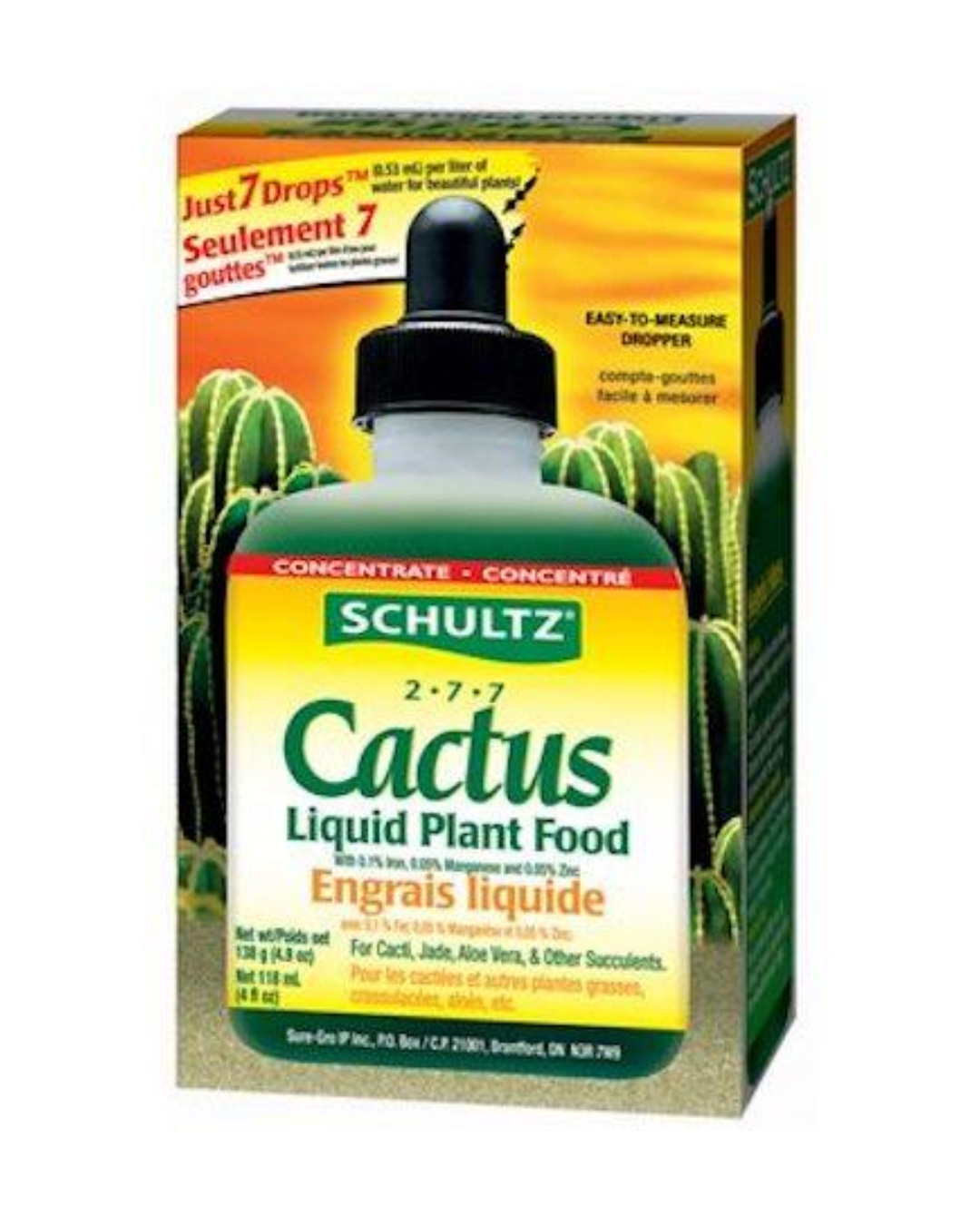 Schultz Cactus Liquid Plant Food 2-7-7 (118 ml)
