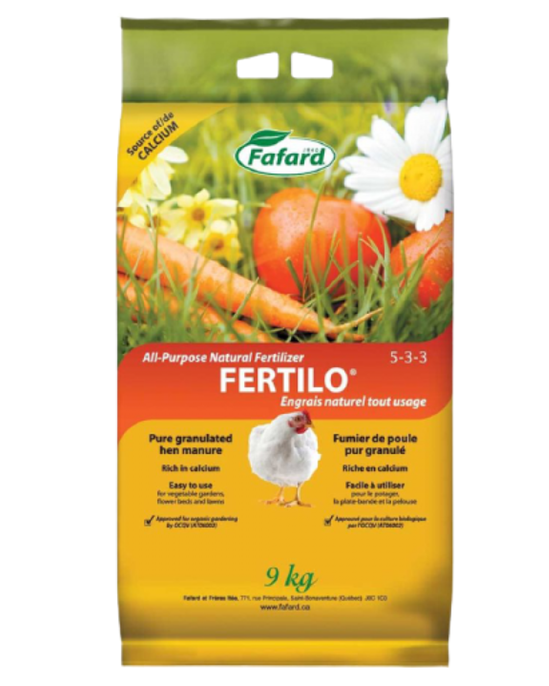 Fertilo Organic Fertilizer 5-3-3 (9 kg)