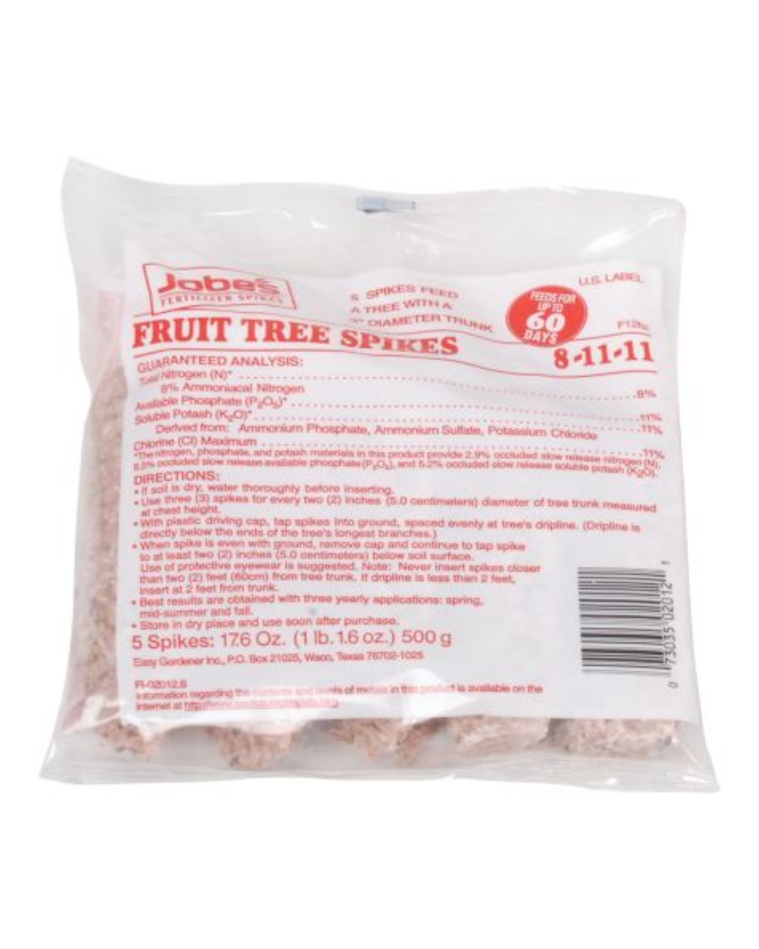 Jobe’s Fruit Tree Fertilizer Spikes (5 Pack)