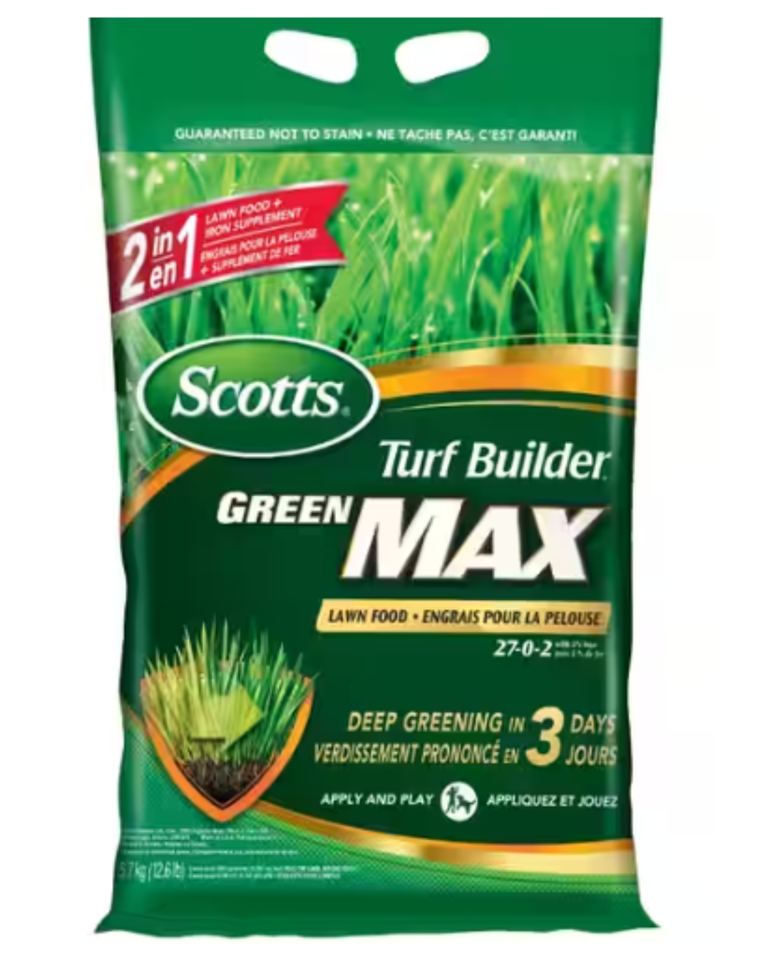 Scotts Turf Builder® Green Max Lawn Food 27-0-2 (5.7 kg)