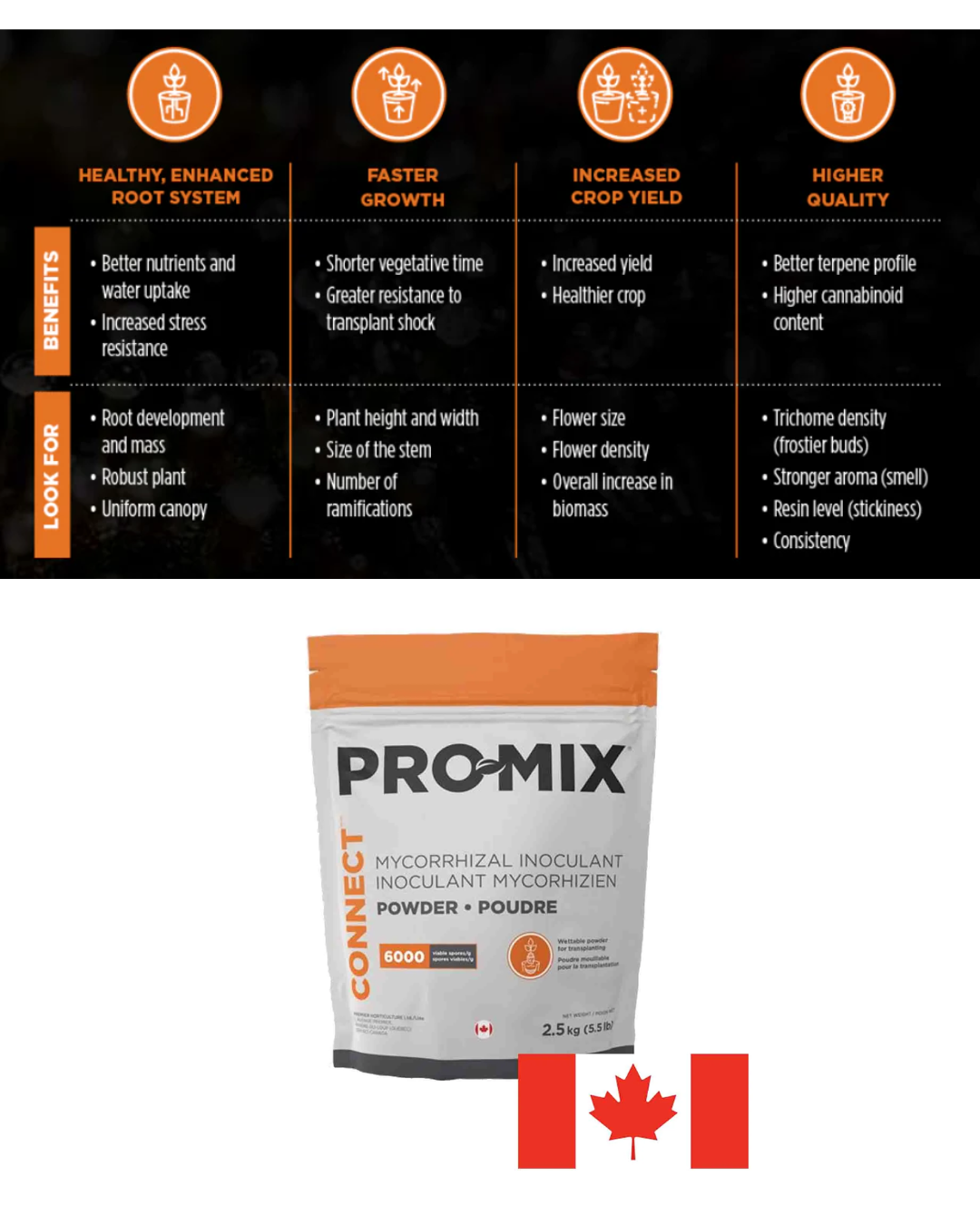 PRO-MIX Connect Mycorrhizal Inoculant Powder (250g)