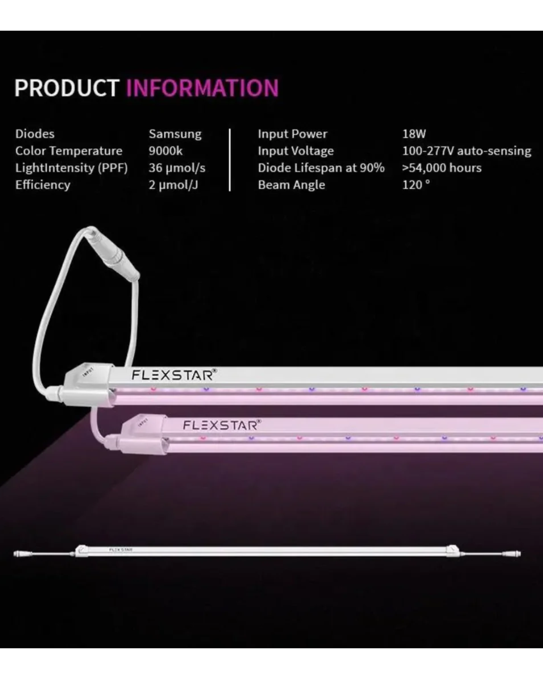 Flexstar Clone LED 18W 120-277V (2pcs/case)